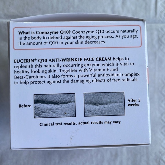 Eucerin Lot of Two Anti-wrinkle Face Cream 1.7 Oz. - Picture 4 of 8